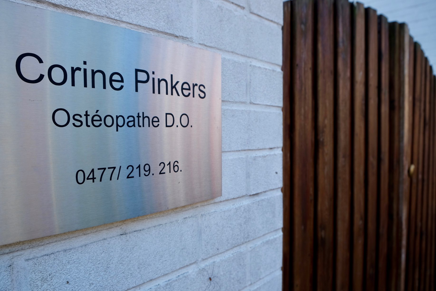 Cabinet d'ostéopathie - Corine Pinkers